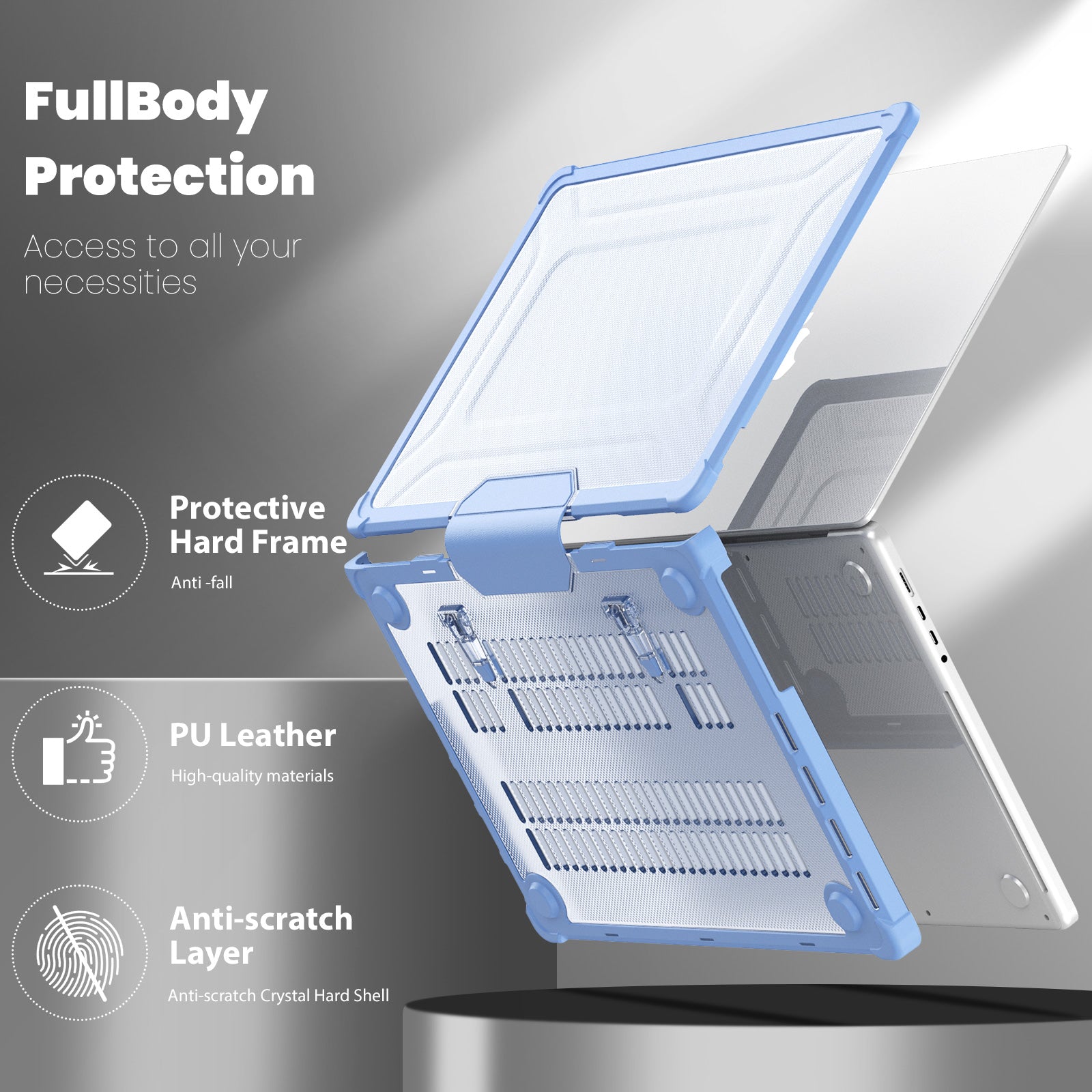 starry-folding-stand-macbook-pro-16-a3404-case-heavy-duty-protection_4