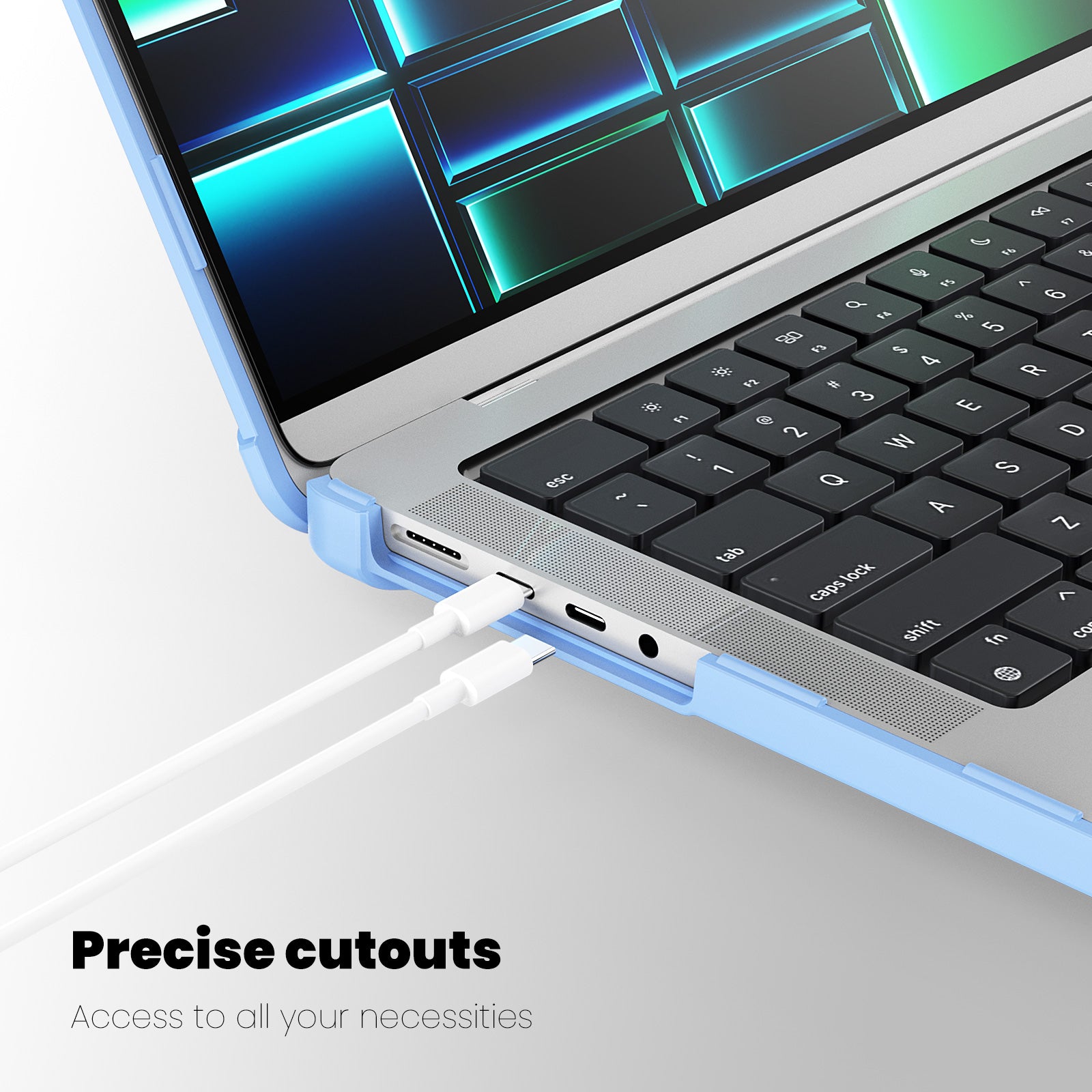 starry-folding-stand-macbook-pro-16-a3404-case-heavy-duty-protection_5