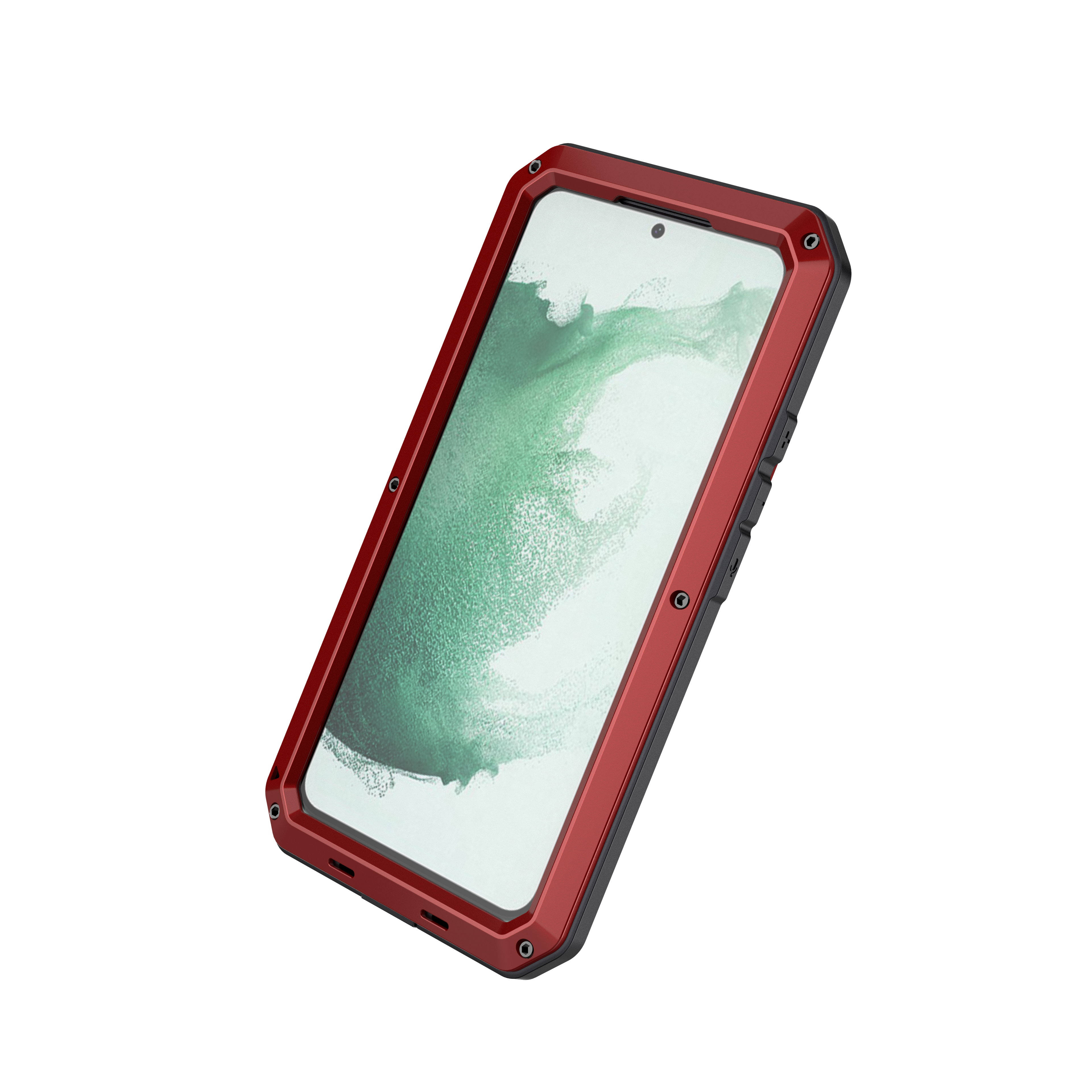 Tank Galaxy S22 Plus Metal Case Military Full Protection