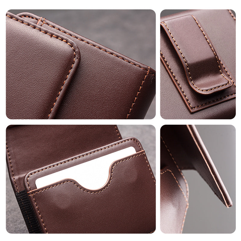 top-grade-mens-waist-pack-galaxy-z-flip7-genuine-leather-pouch-9