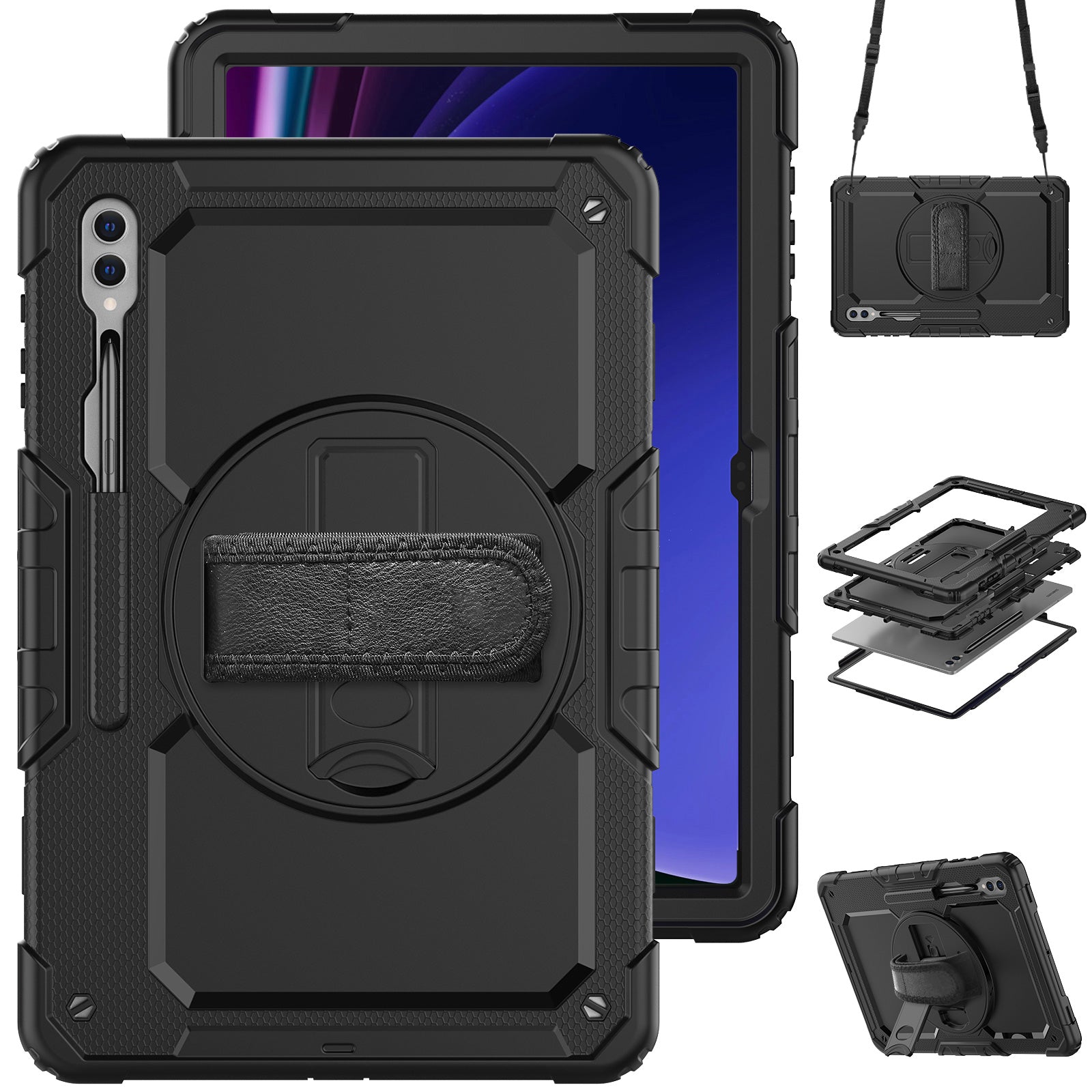 tough-box-built-in-screen-protector-galaxy-tab-s9-ultra-rotating-stand-case_9