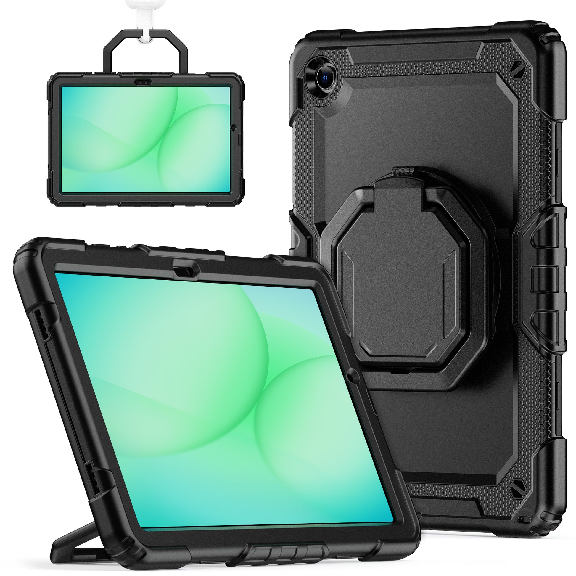 tough-box-folding-handle-grip-galaxy-tab-a9-plus-case-rotating-stand_2