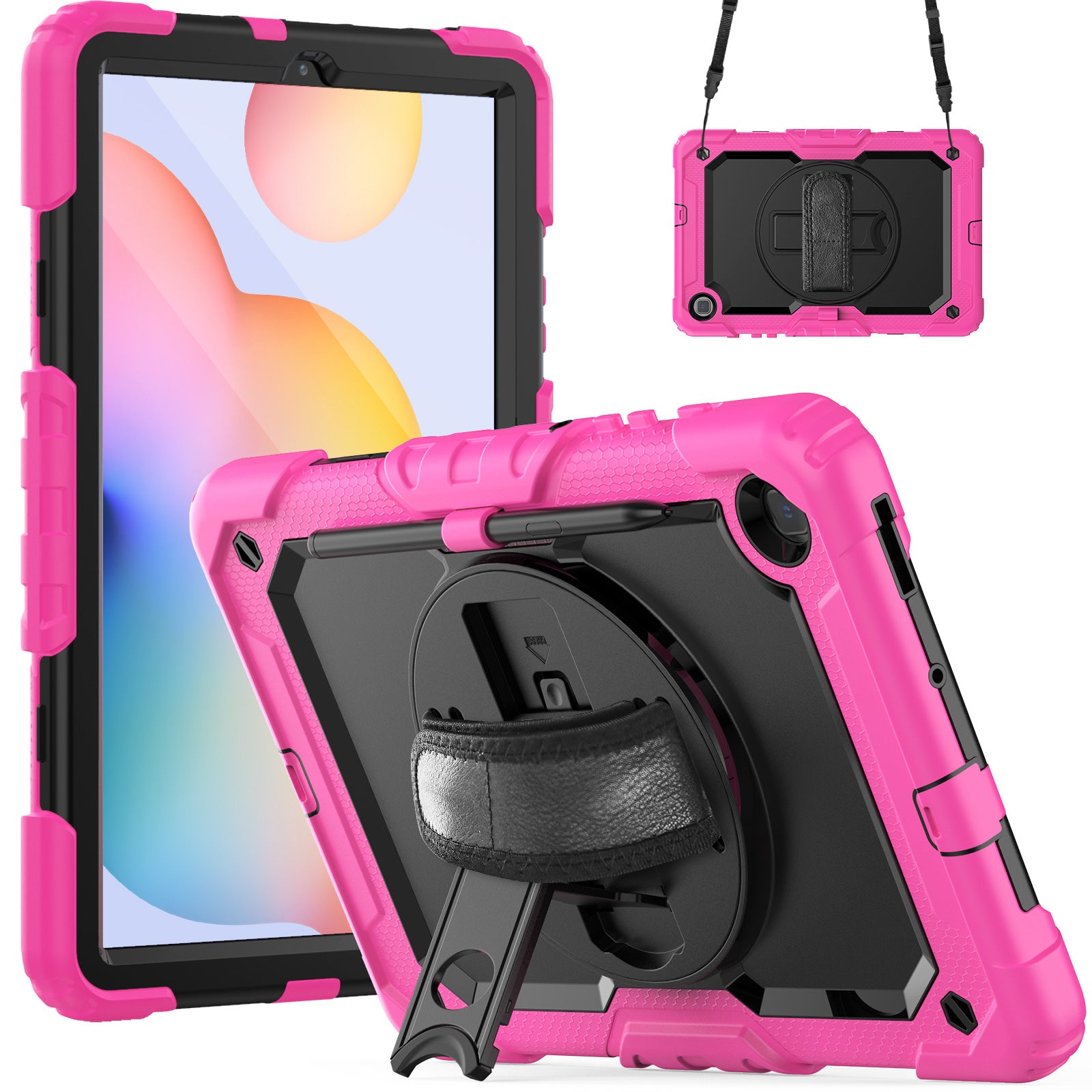 tough-box-shoulder-hand-strap-galaxy-tab-s6-lite-case-rotating-stand_16