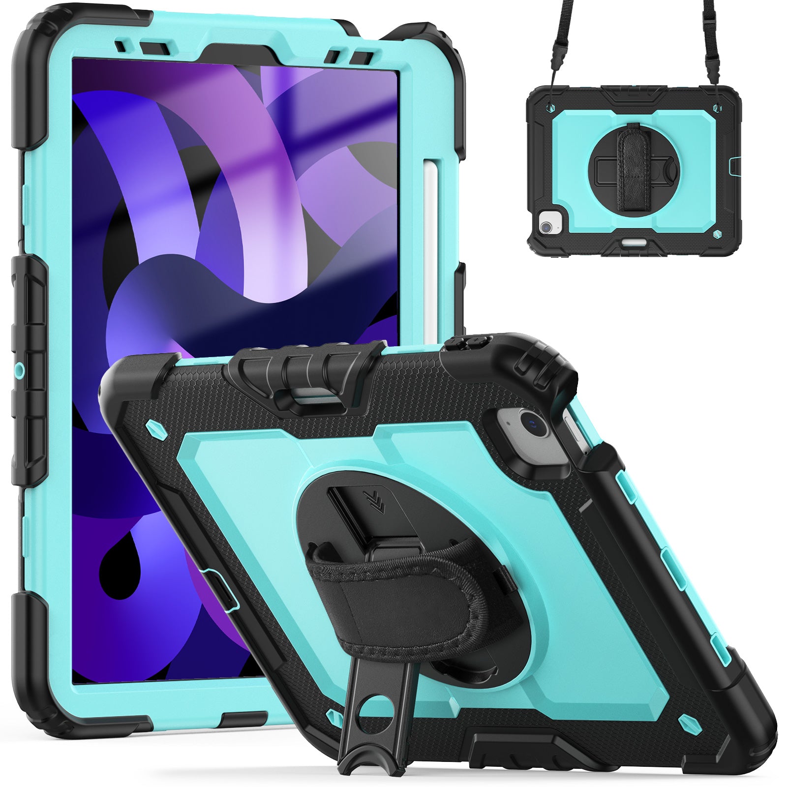 tough-box-shoulder-hand-strap-ipad-air-5-case-rotating-stand_23