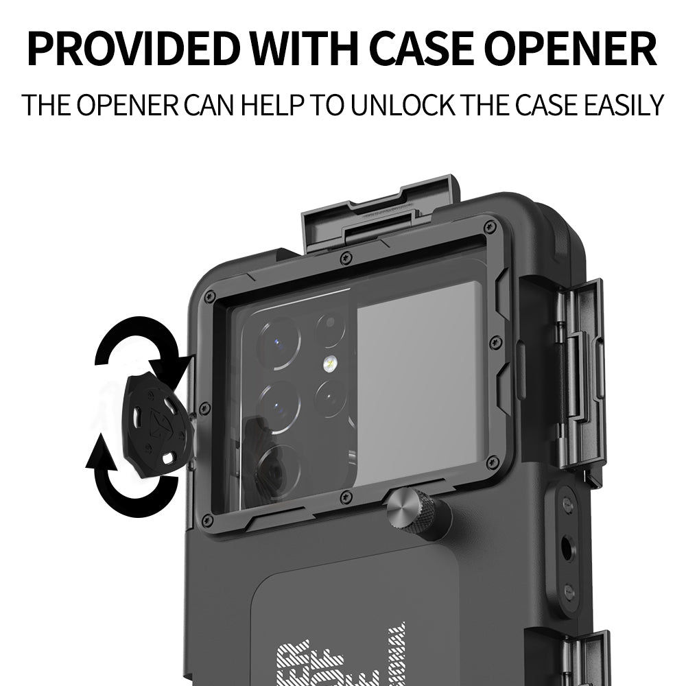 Samsung Galaxy S23 FE Case Waterproof Diving 50ft Brick Stand V2.0