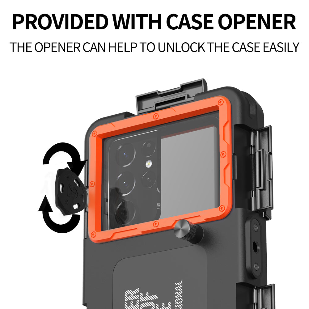 Apple iPhone 13 Mini Case Waterproof  Diving 50ft Brick Stand V2.0
