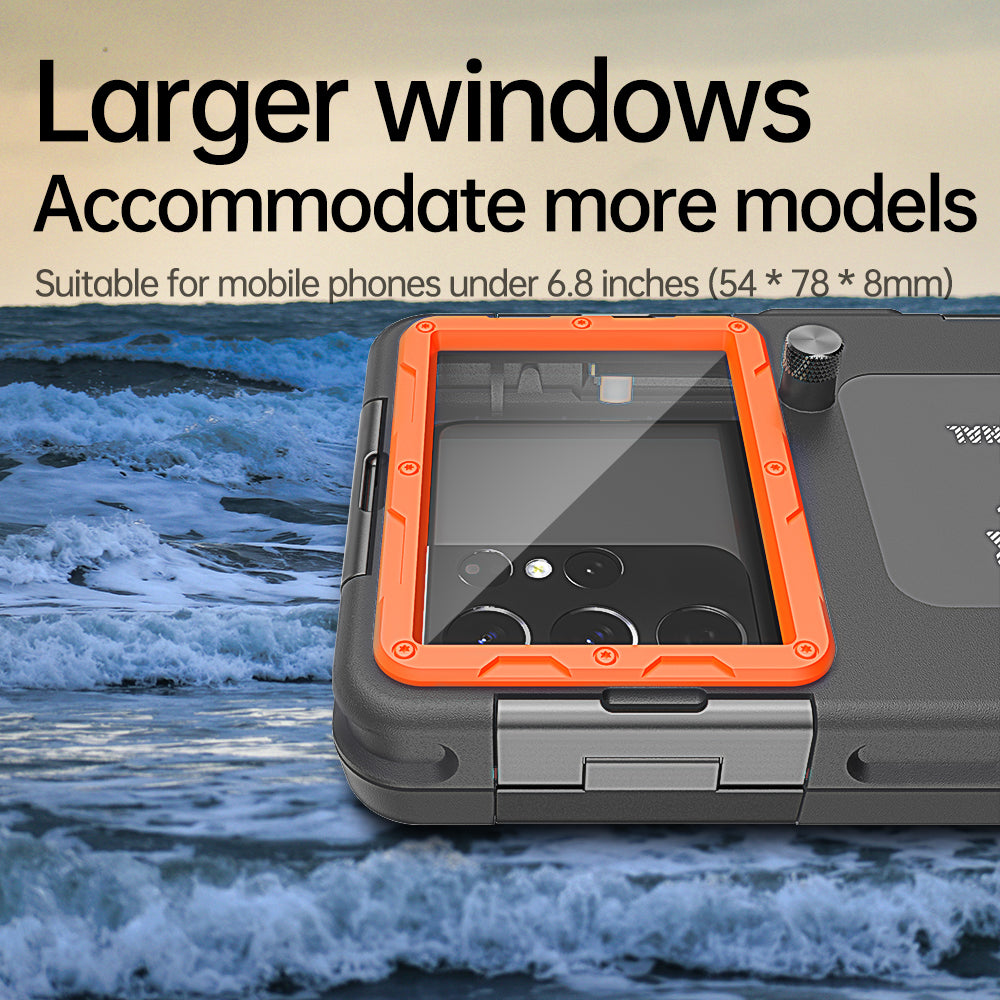 Apple iPhone 13 Mini Case Waterproof  Diving 50ft Brick Stand V2.0