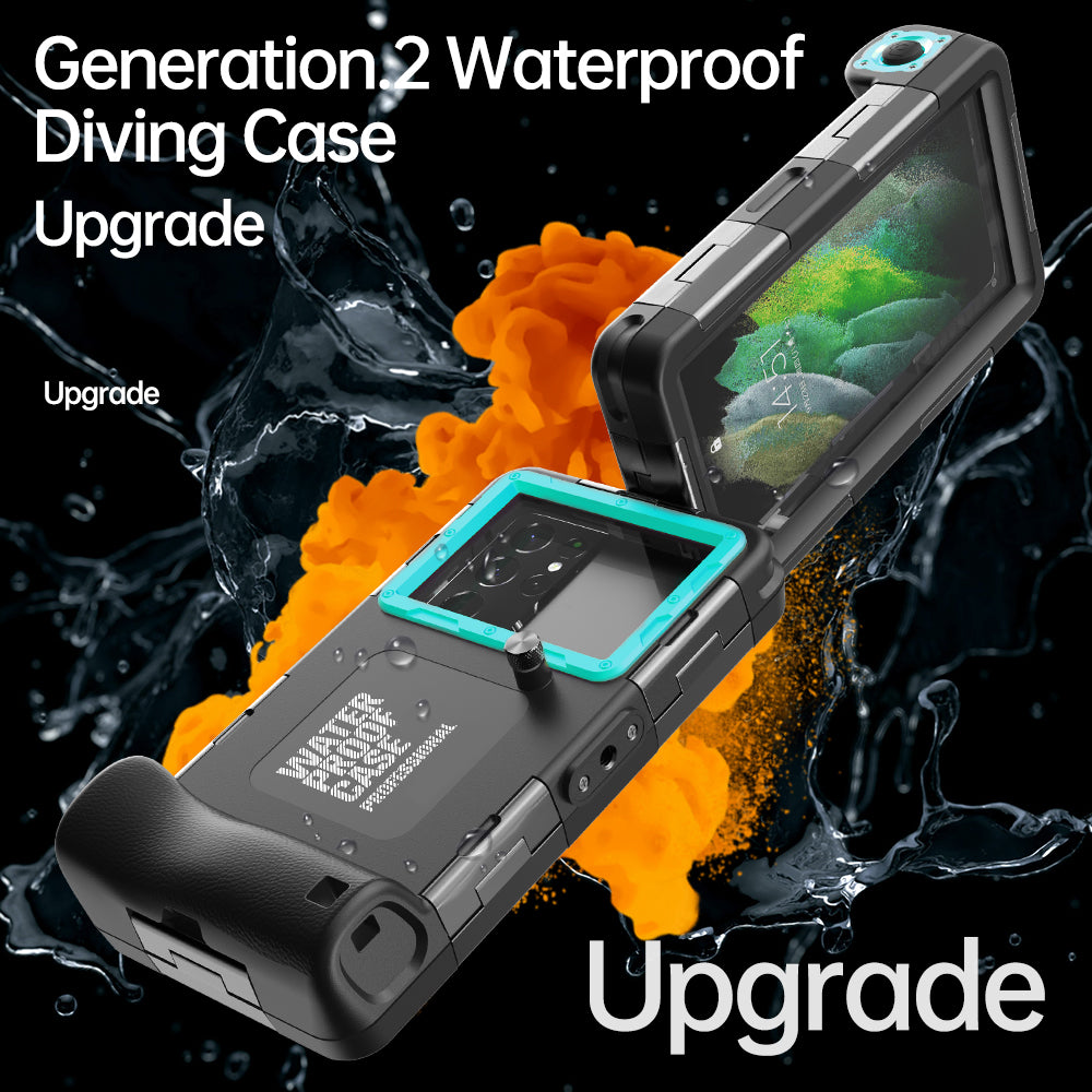 Samsung Galaxy S10 Plus Case Waterproof Diving 50ft Brick Stand V2.0