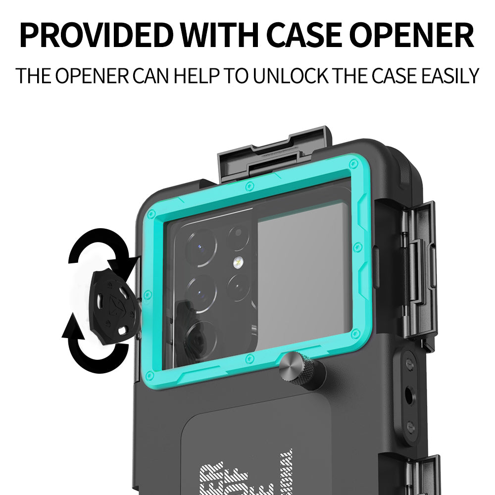 Samsung Galaxy S10 Plus Case Waterproof Diving 50ft Brick Stand V2.0