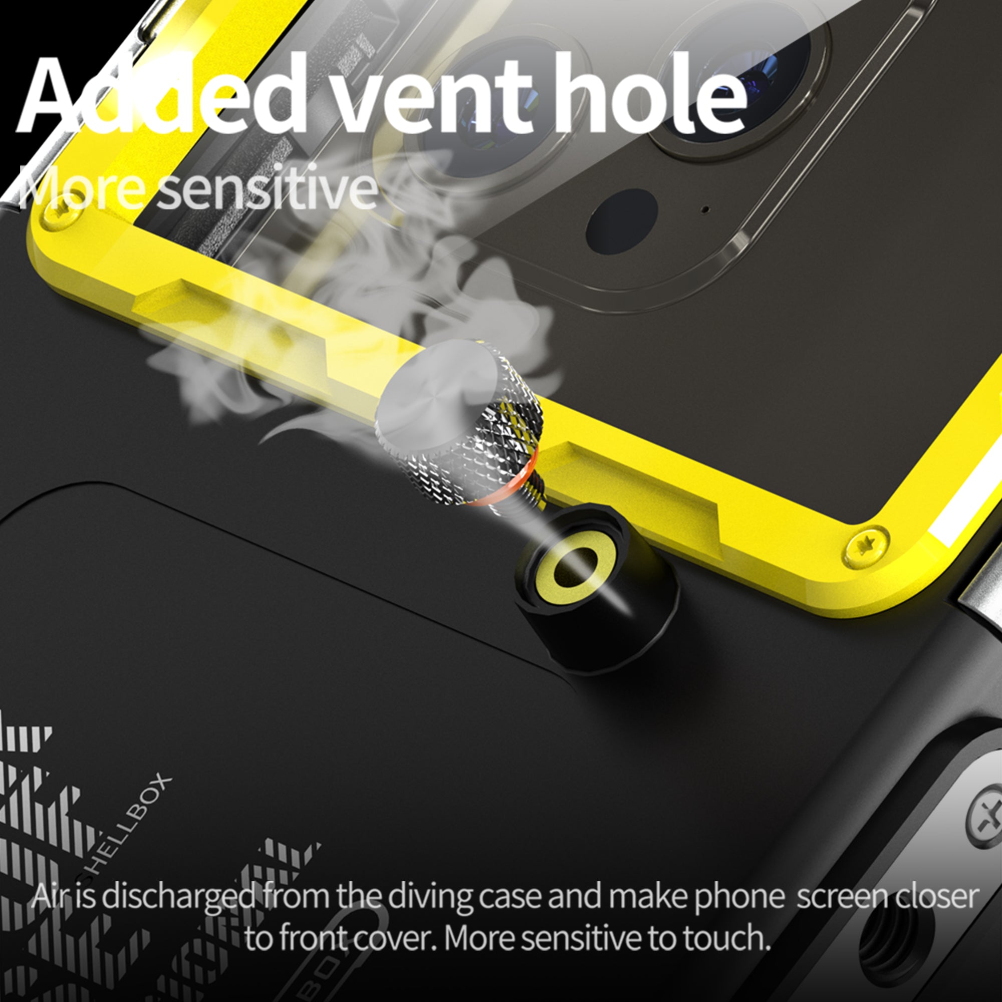 Apple iPhone 16e Case Waterproof Diving 50ft Brick Stand V2.0