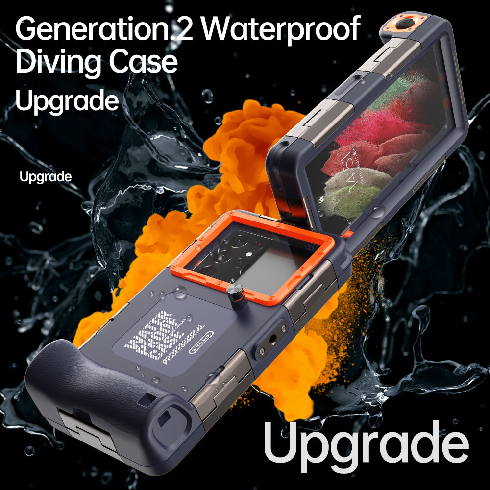 Samsung Galaxy S24 Plus Case Waterproof Diving 50ft Brick Stand V2.0