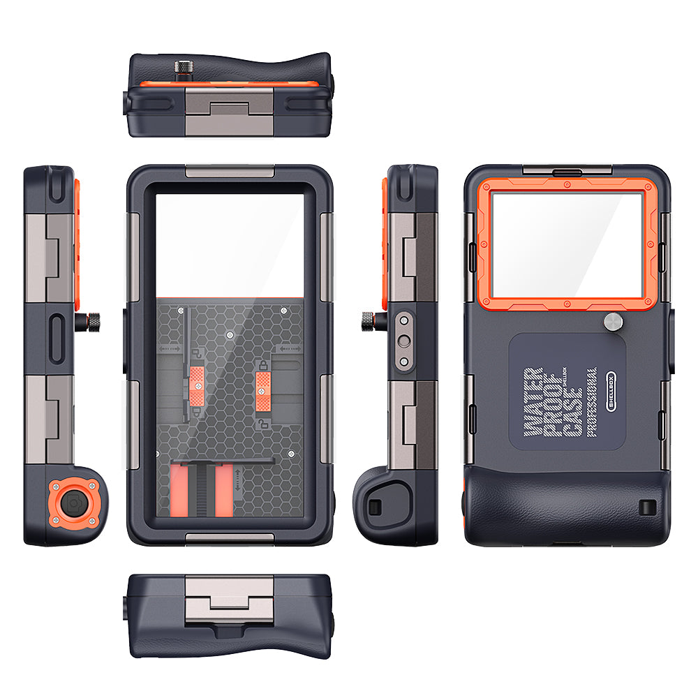 Samsung Galaxy S24 Plus Case Waterproof Diving 50ft Brick Stand V2.0
