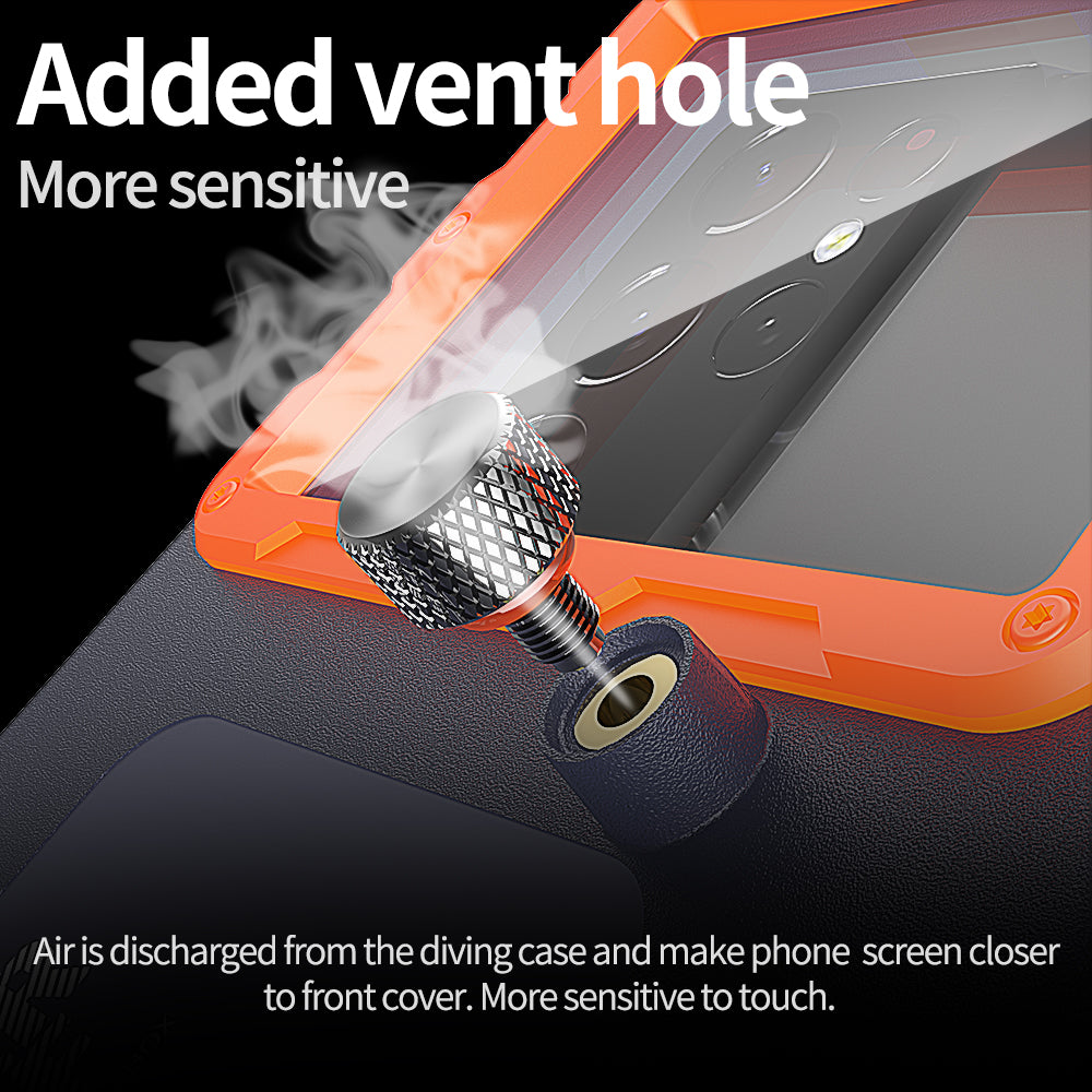 Samsung Galaxy S24 Plus Case Waterproof Diving 50ft Brick Stand V2.0