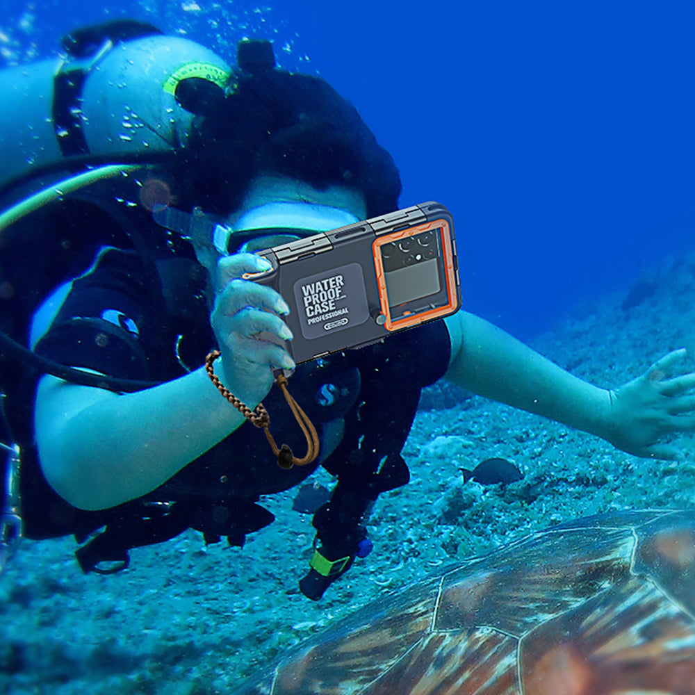 Samsung Galaxy S24 Plus Case Waterproof Diving 50ft Brick Stand V2.0
