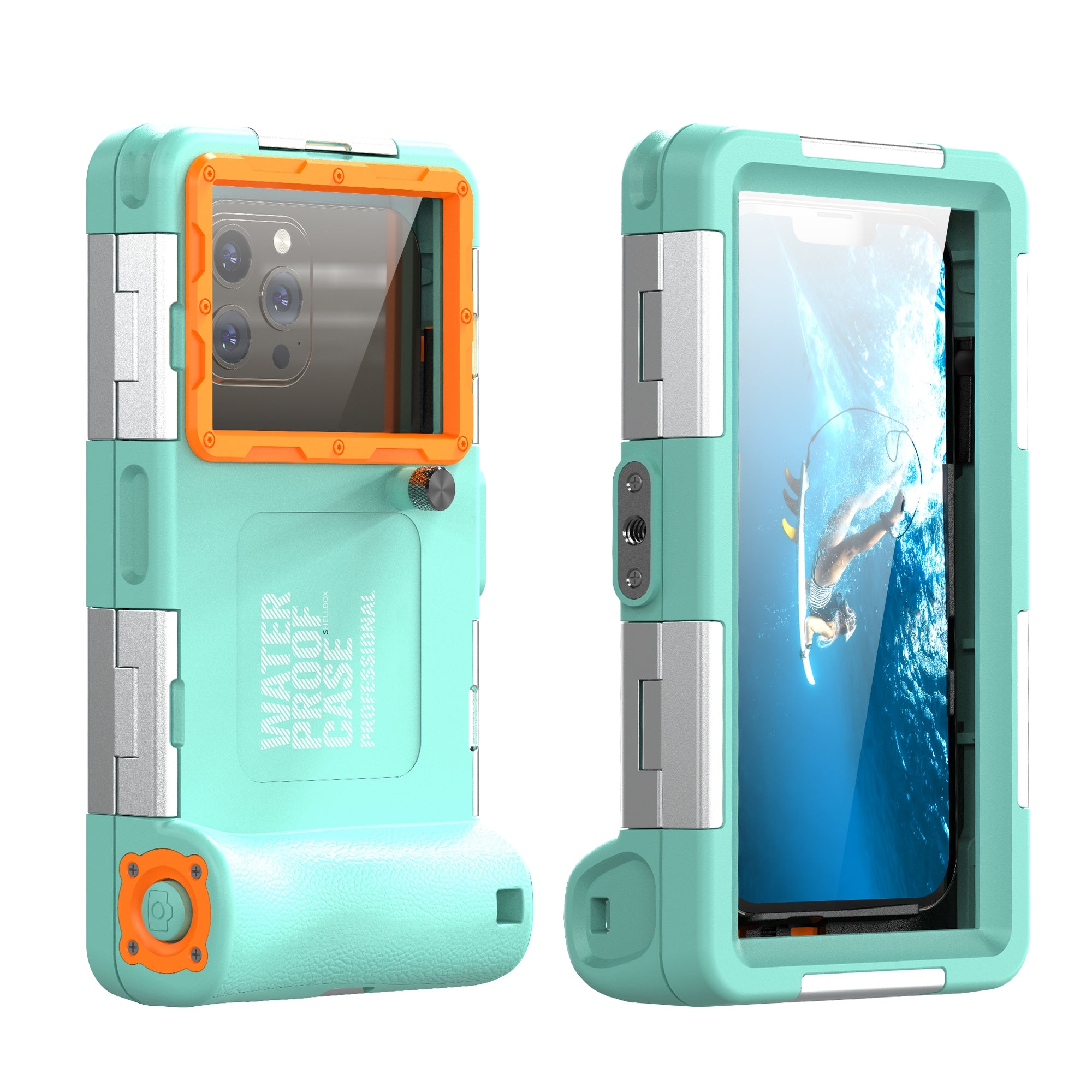 Samsung Galaxy S10 Plus Case Waterproof Diving 50ft Brick Stand V2.0