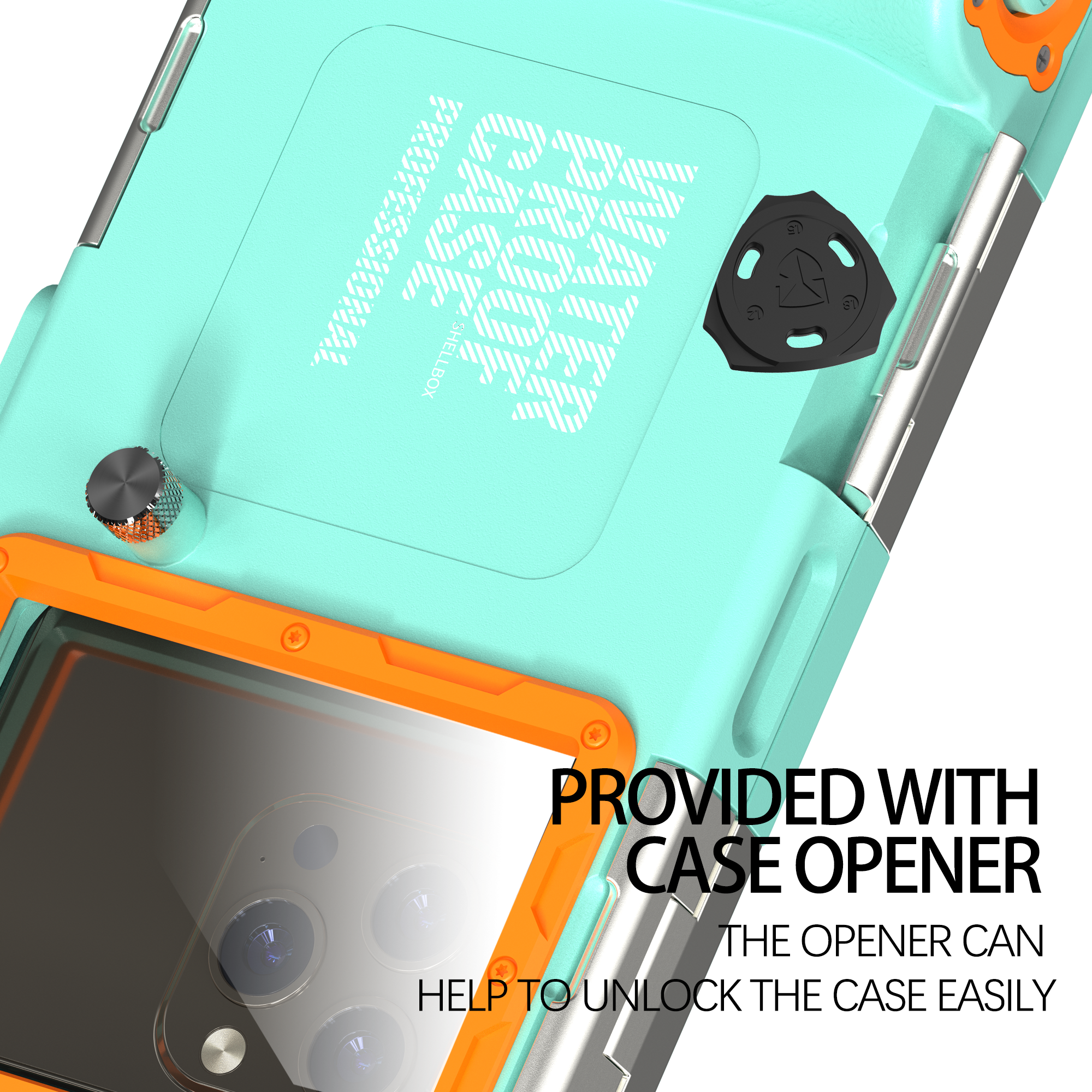 Samsung Galaxy S21 Plus Case Waterproof Diving 50ft Brick Stand V2.0
