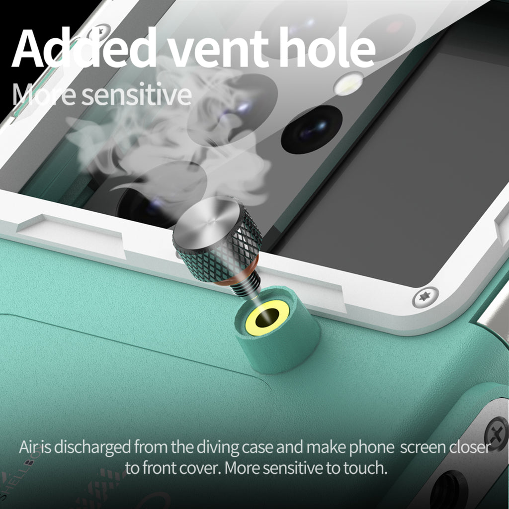 Apple iPhone 11 Pro Case Waterproof  Diving 50ft Brick Stand V2.0