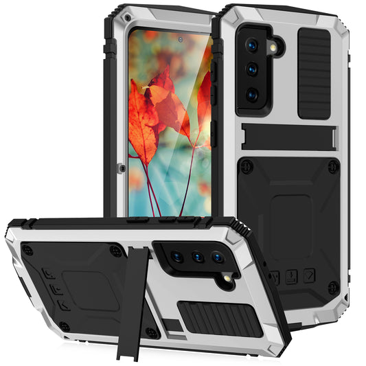 Samsung Galaxy S21 Case Metal Stand 3-Defenses V1.0