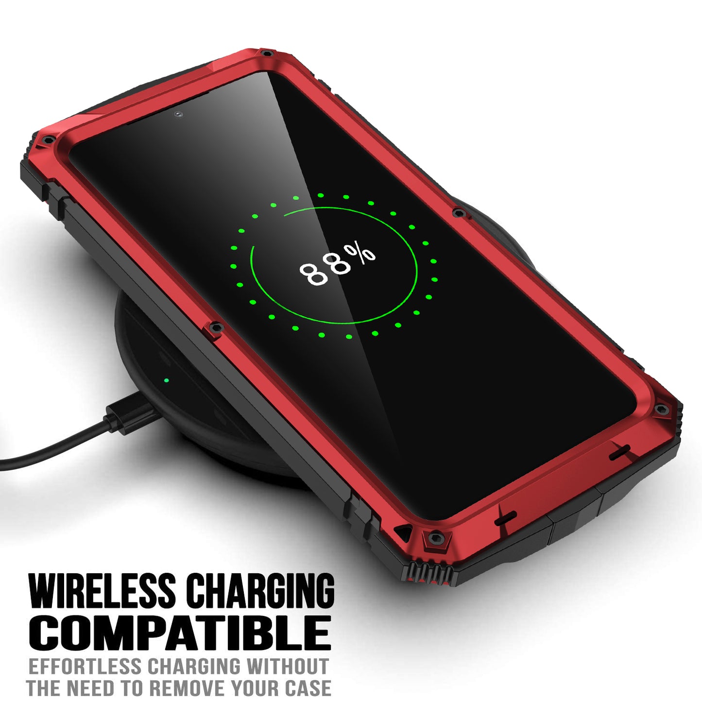 Samsung Galaxy S21 Ultra Case Metal Stand 3-Defenses V1.0