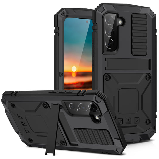 Samsung Galaxy S22 Case Metal Stand 3-Defenses V1.0