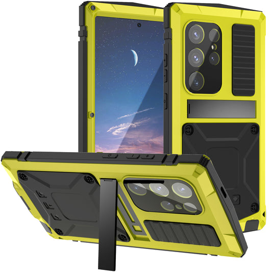 Samsung Galaxy S24 Ultra Case Metal Stand 3-Defenses V1.0