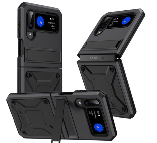Samsung Galaxy Z Flip4 Case Metal Stand 3-Defenses V1.0