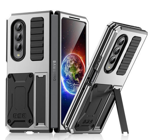 Samsung Galaxy Z Fold4 Case Metal Stand 3-Defenses V1.0