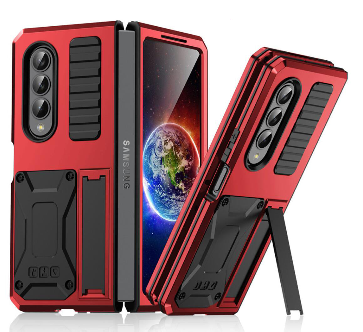 Samsung Galaxy Z Fold4 Case Metal Stand 3-Defenses V1.0