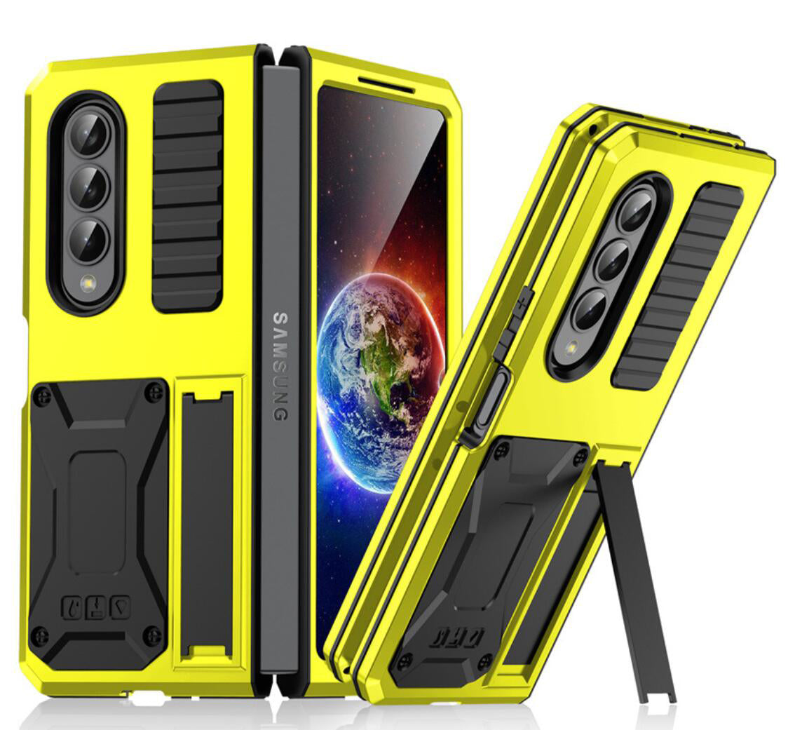 Samsung Galaxy Z Fold4 Case Metal Stand 3-Defenses V1.0