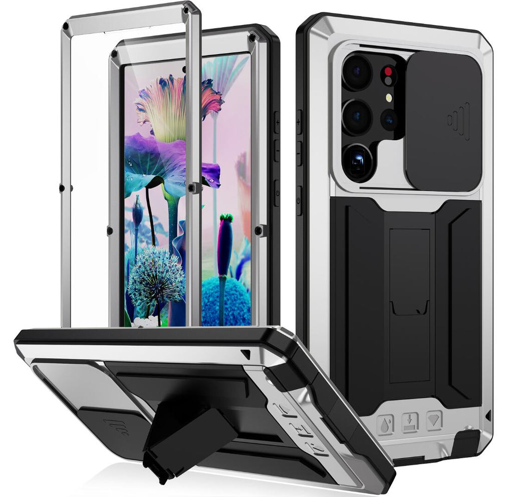 Samsung Galaxy S22 Ultra Case Metal Lens Protection 3-Defenses V2.0