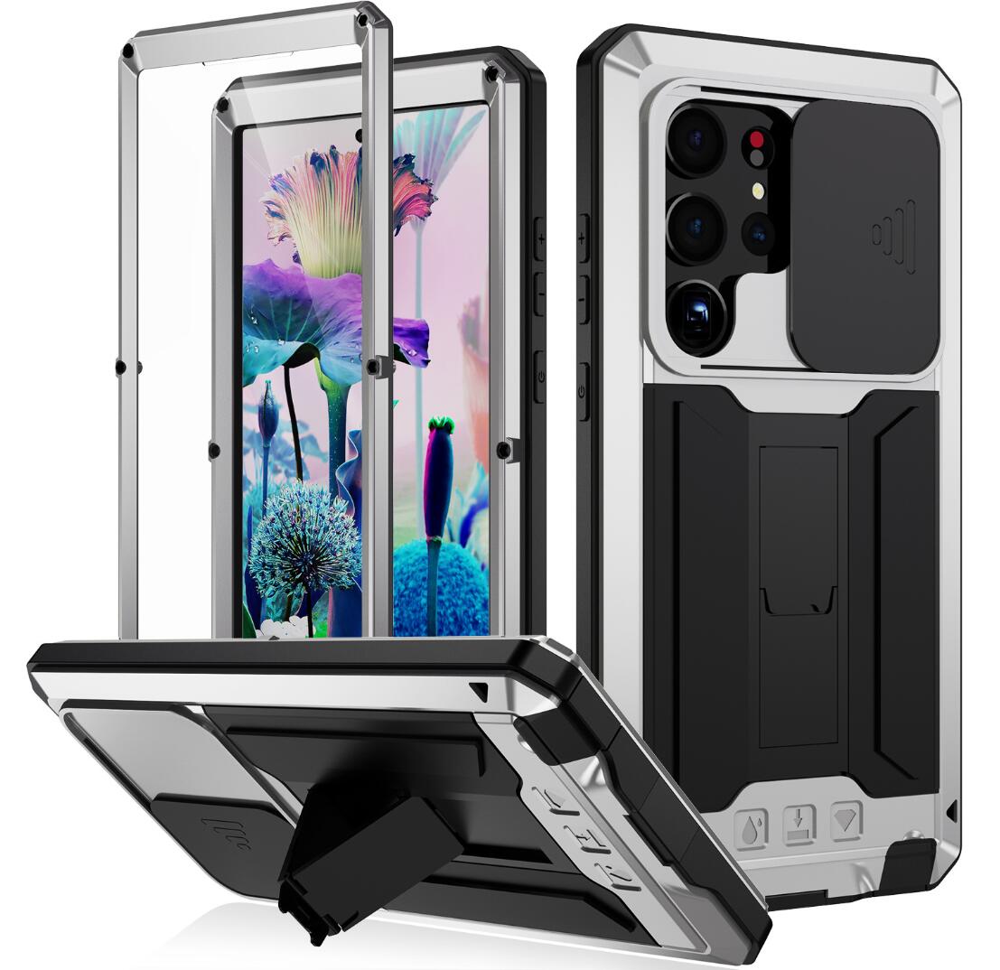 Samsung Galaxy S22 Ultra Case Metal Lens Protection 3-Defenses V2.0