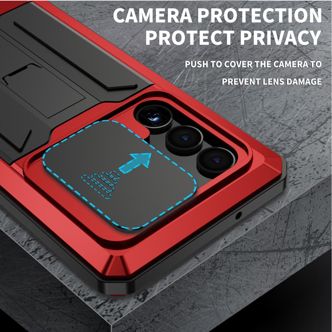 Samsung Galaxy S22 Ultra Case Metal Lens Protection 3-Defenses V2.0