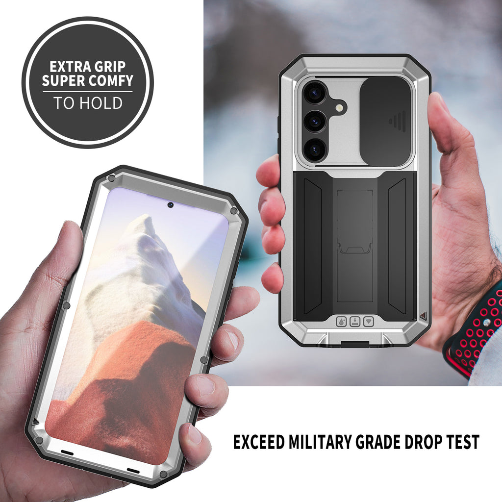 Samsung Galaxy S24 Case Metal Lens Protection 3-Defenses V2.0