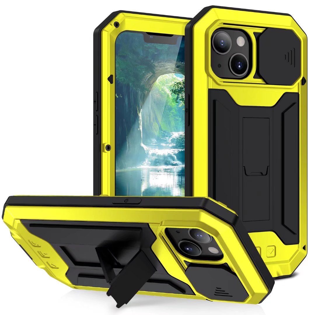 Apple iPhone 13 Case Metal Lens Protection 3-Defenses V2.0