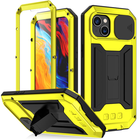 Apple iPhone 14 Case Metal Lens Protection 3-Defenses V2.0