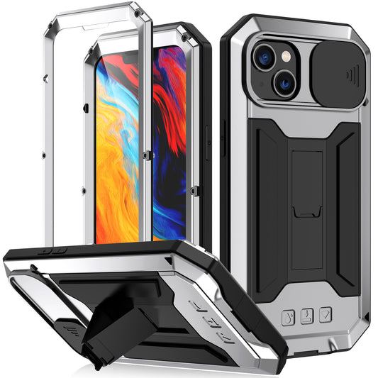 Apple iPhone 14 Plus Case Metal Lens Protection 3-Defenses V2.0