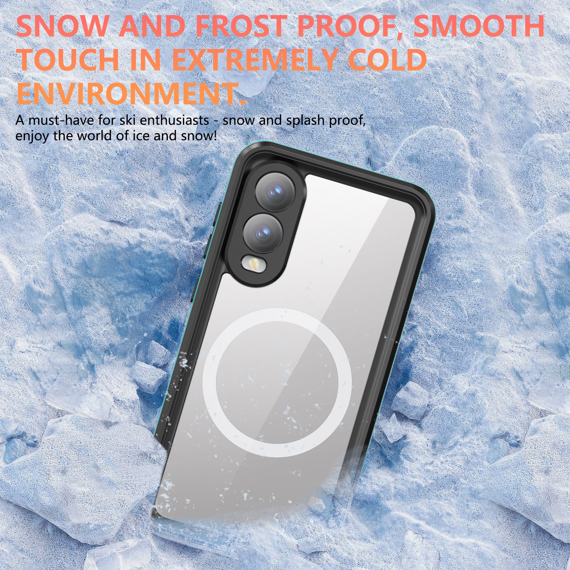 Samsung Galaxy S25 Edge Case Waterproof Burst Slim Full Protection
