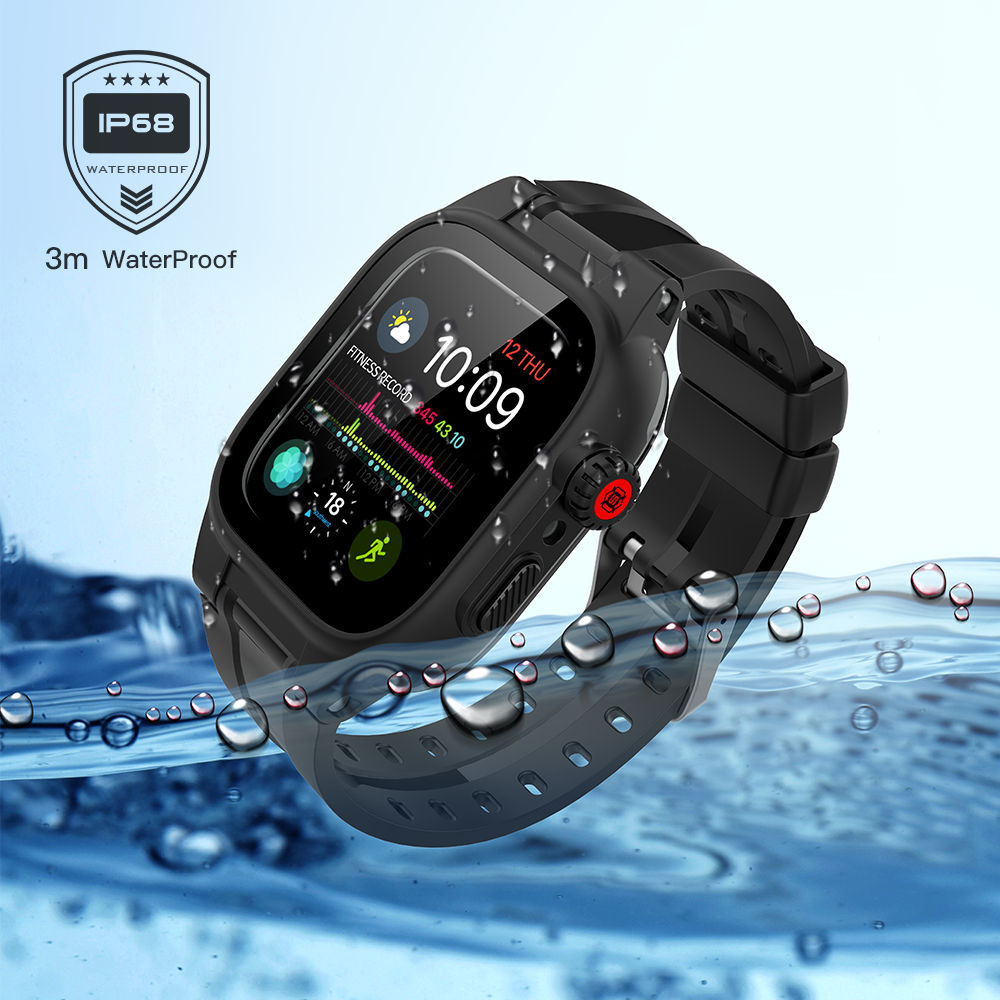 Apple Watch Series 4 44mm Case Waterproof Burst Slim Full Protection