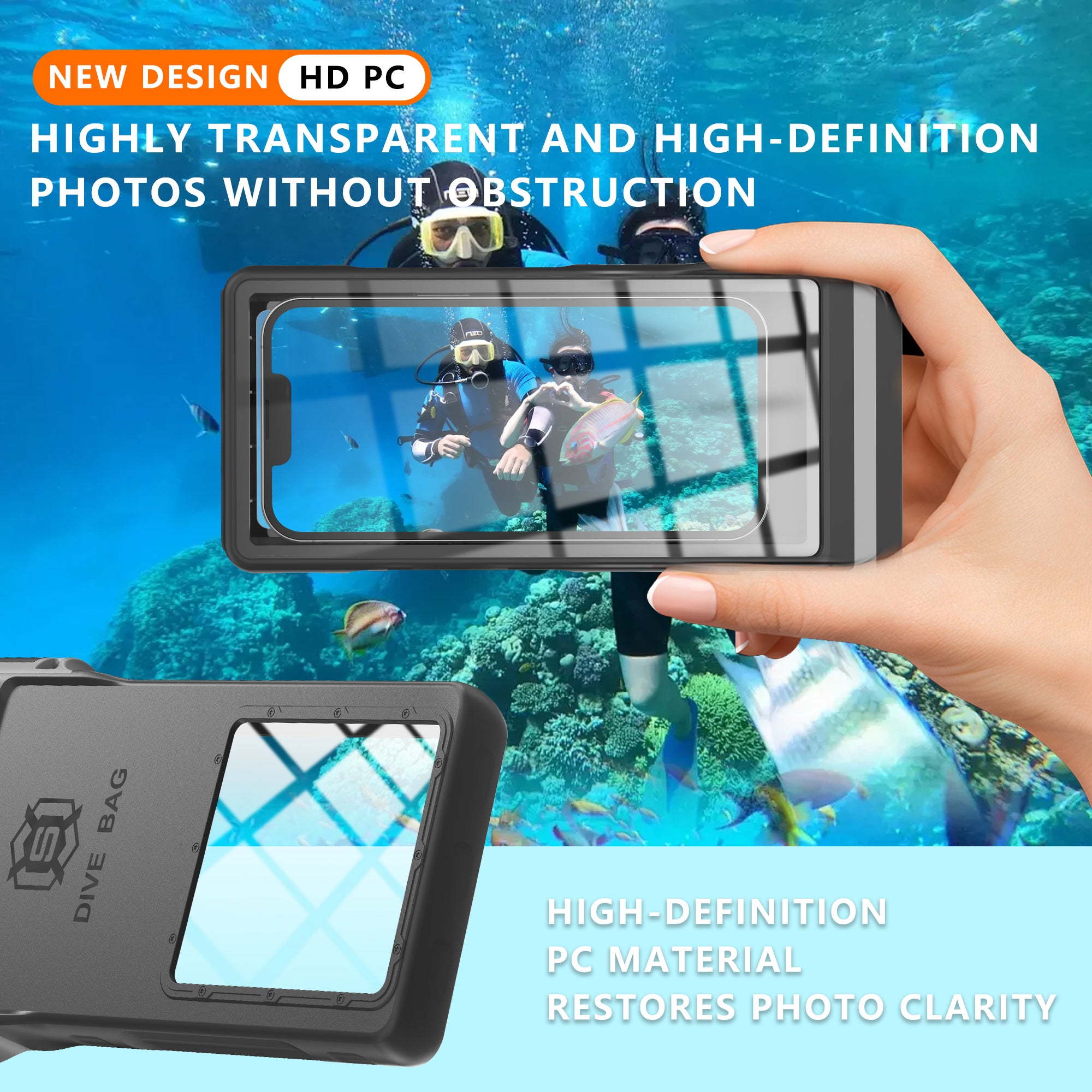 Apple iPhone 12 Mini Bag Waterproof Diving 50ft Box Slim V2.0