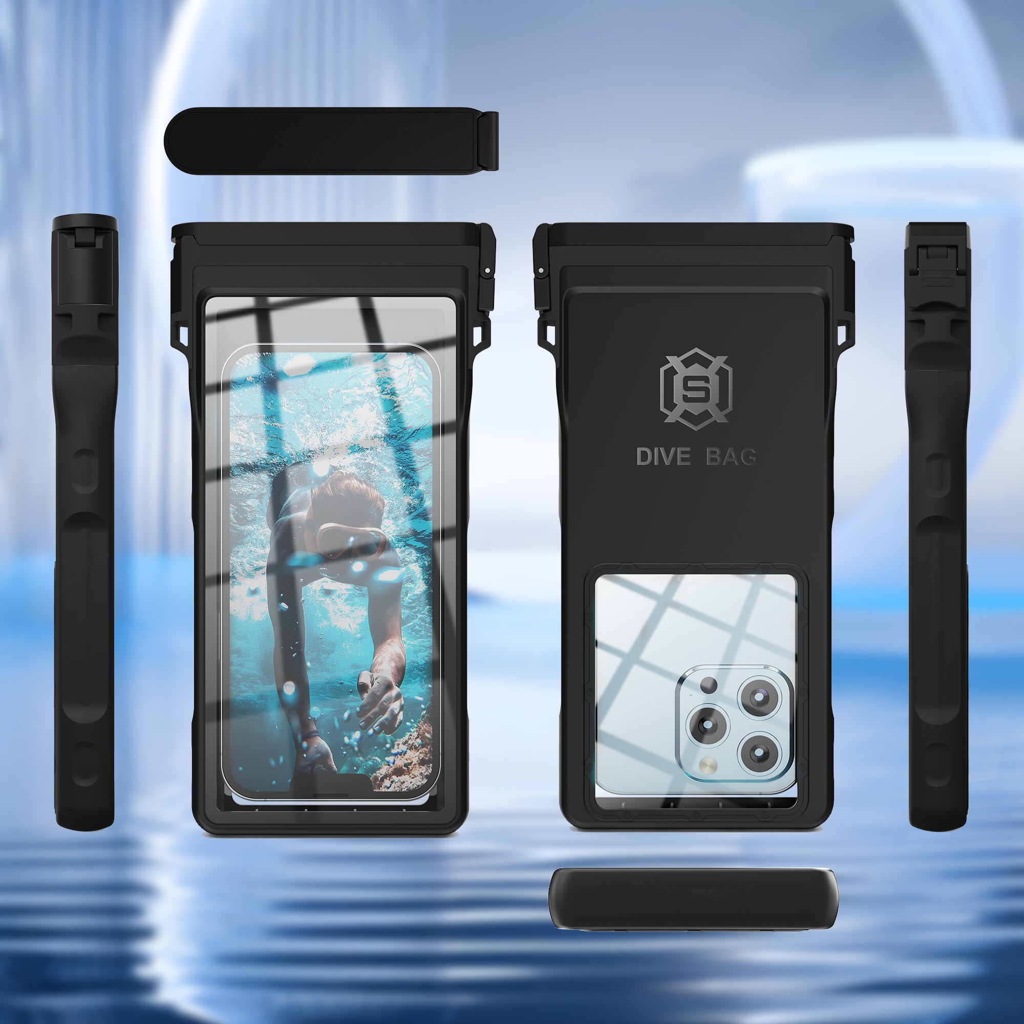 Apple iPhone 12 Mini Bag Waterproof Diving 50ft Box Slim V2.0
