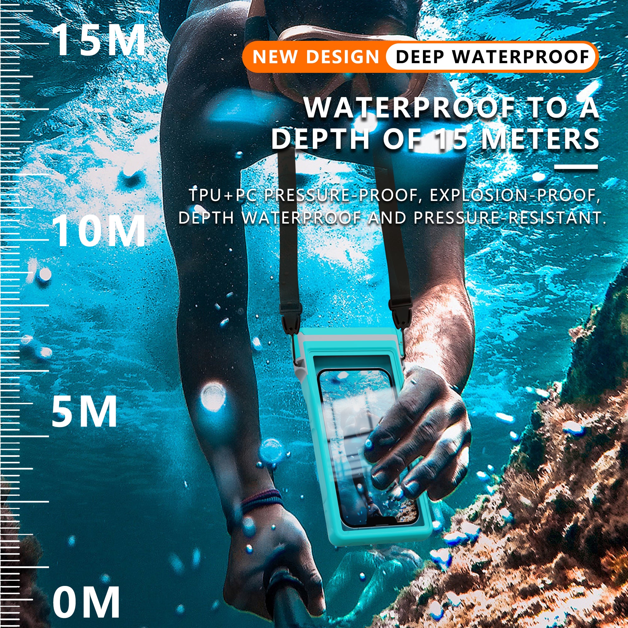 Apple iPhone 11 Pro Bag Waterproof Diving 50ft Box Slim V2.0