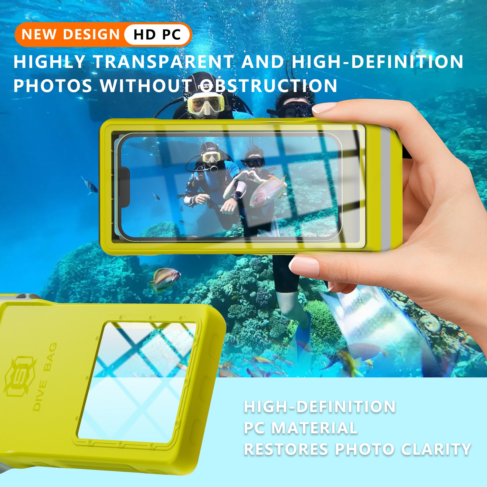 Apple iPhone 13 Mini Bag Waterproof Diving 50ft Box Slim V2.0