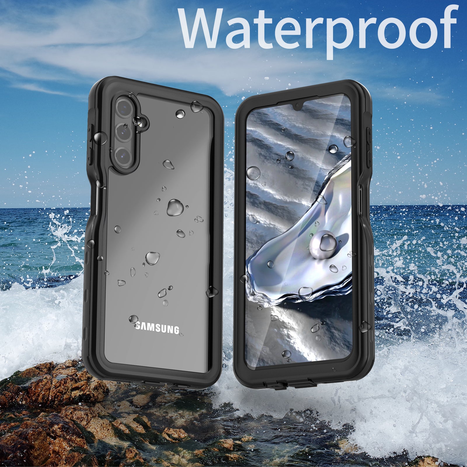 Samsung Galaxy A14 Case Waterproof Burst Slim Full Protection