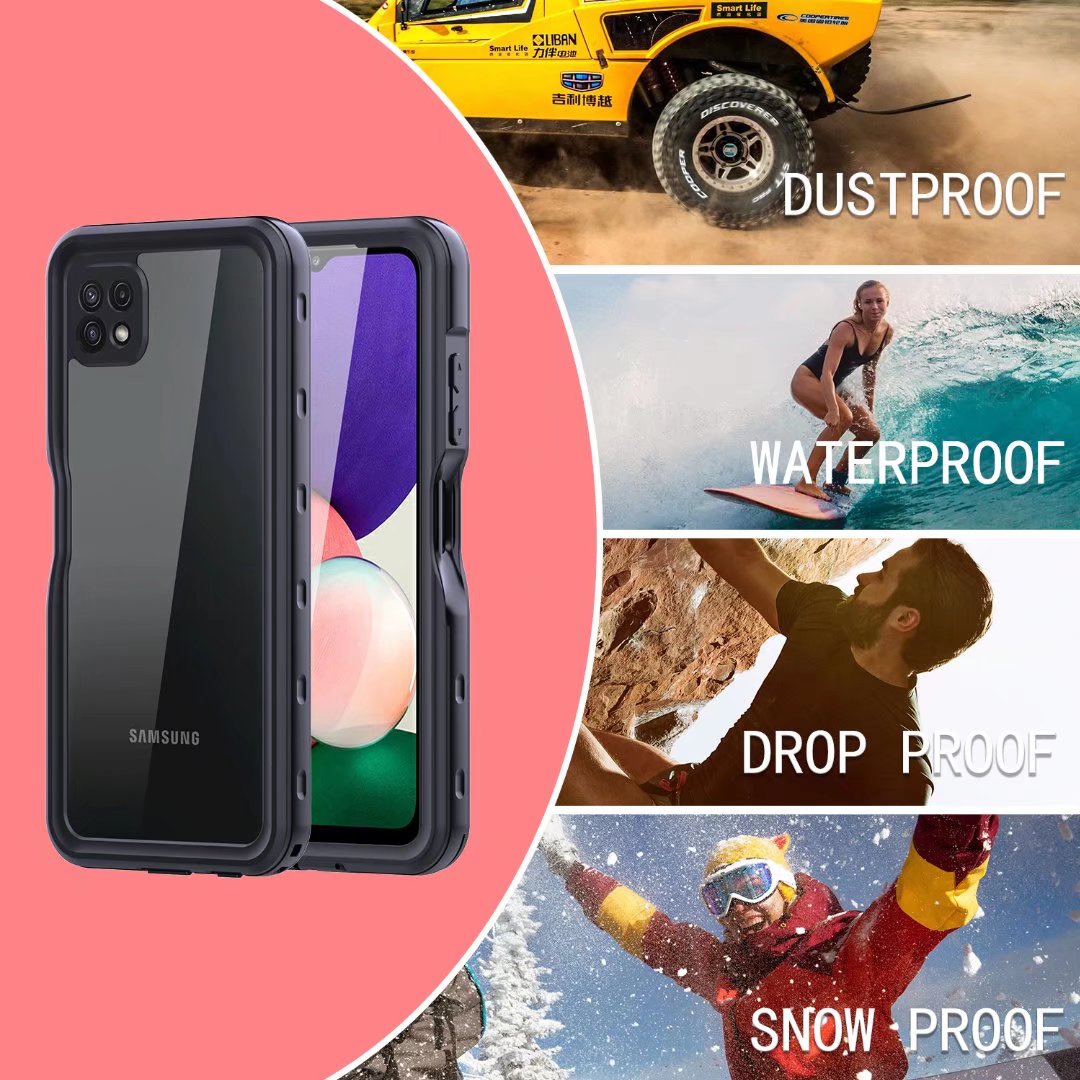 Samsung Galaxy A22/A22s Case Waterproof Burst Slim Full Protection