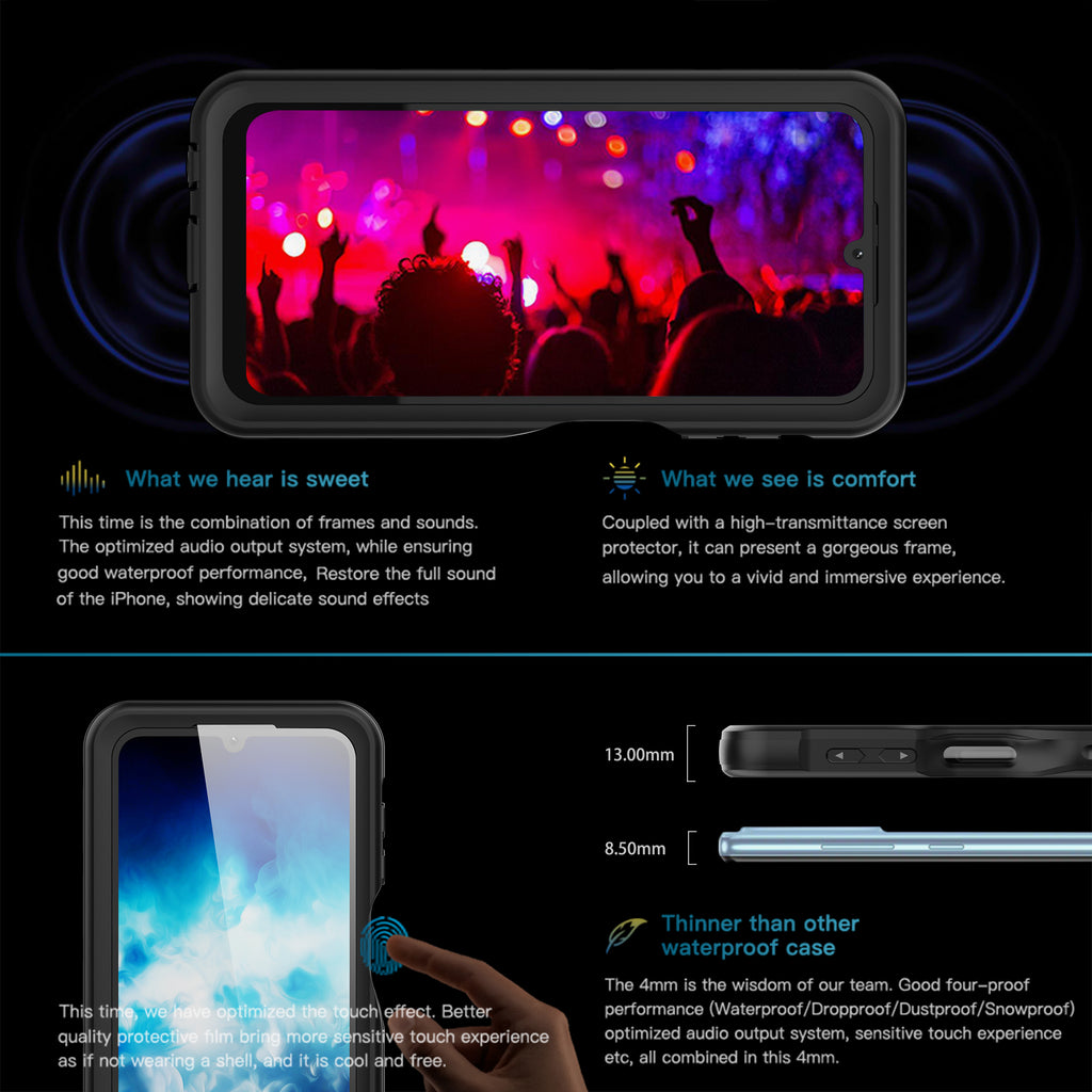 Samsung Galaxy A25 Case Waterproof Burst Slim Full Protection