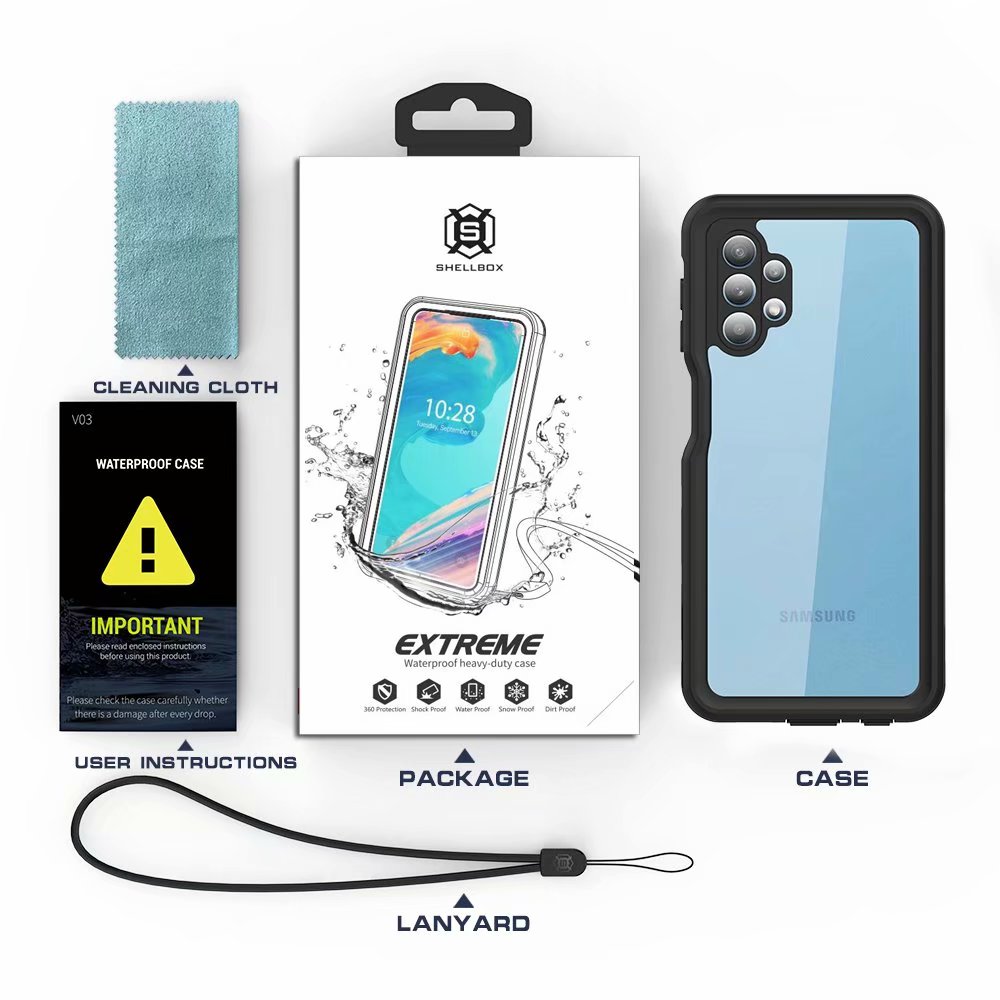Samsung Galaxy A32 Case Waterproof Burst Slim Full Protection