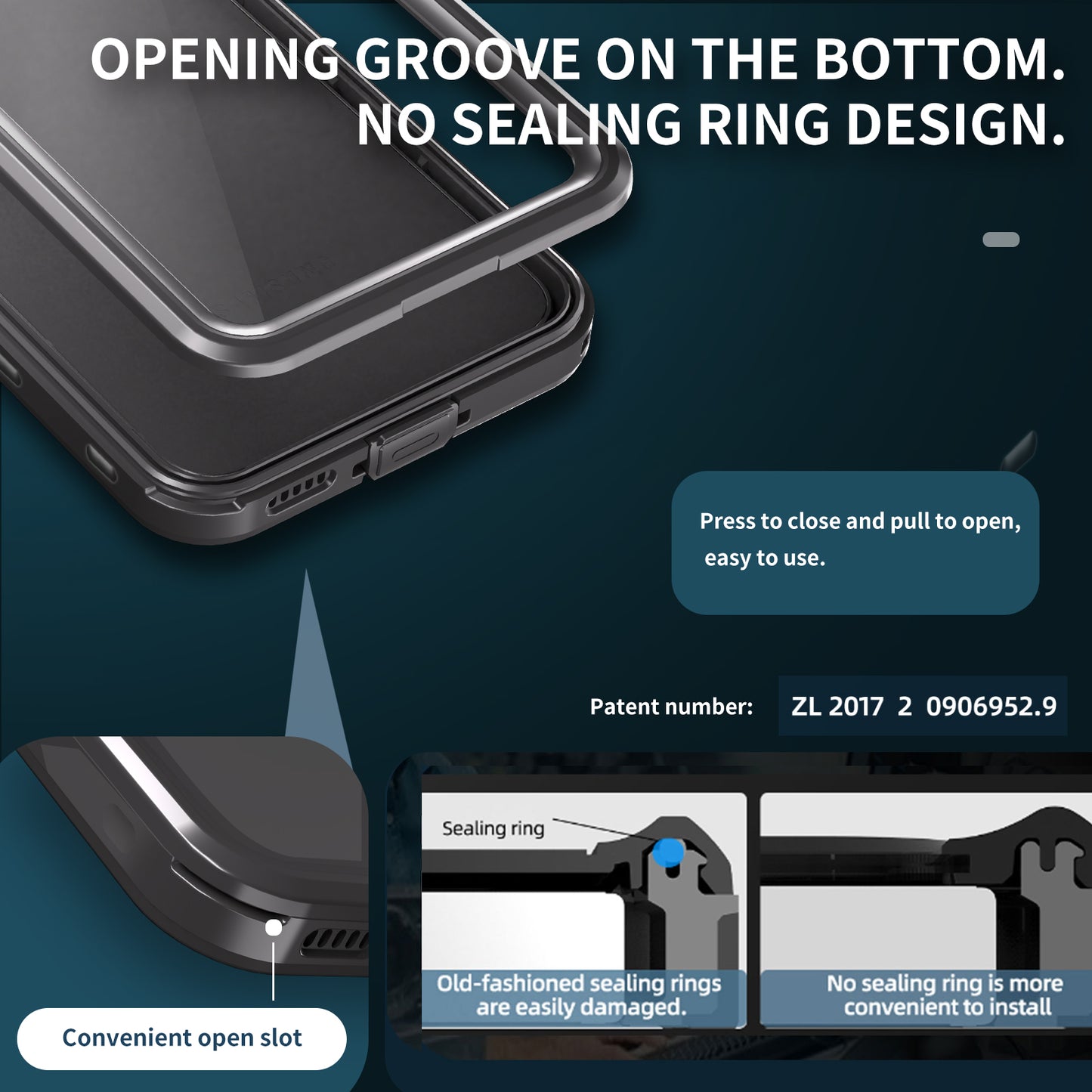 Samsung Galaxy A55 Case Waterproof Burst Slim Full Protection