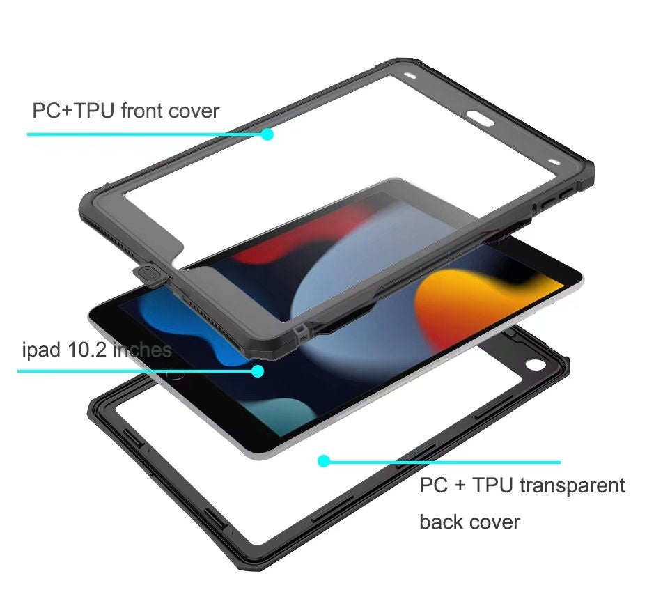 Apple iPad 9 Case Waterproof Burst Slim Full Protection