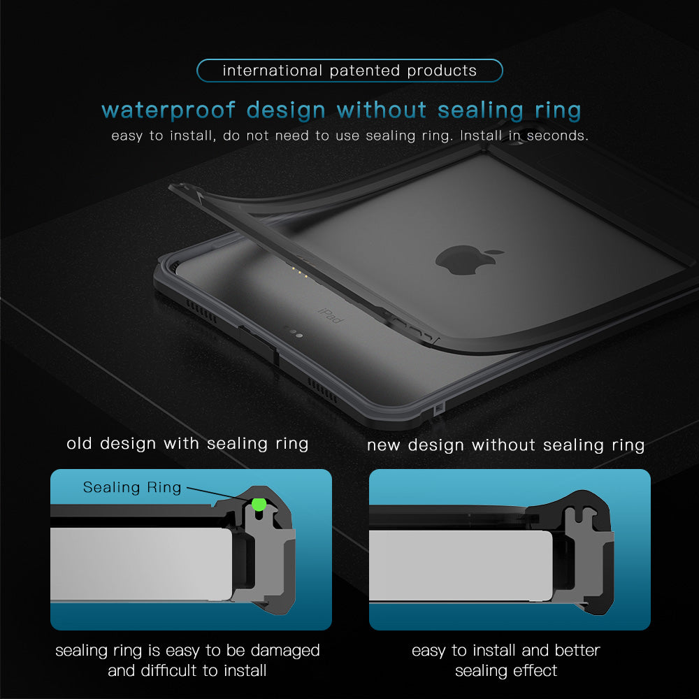 Apple iPad Air 6 11-inch Case Waterproof Burst Slim Full Protection