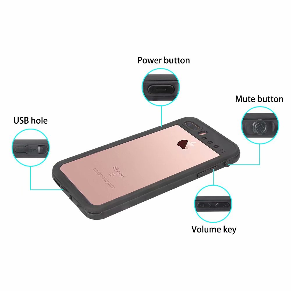 Apple iPhone 6 6s Plus Case Waterproof Burst Slim Full Protection